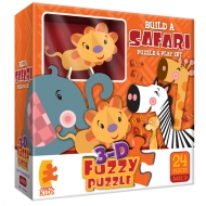 Filcowe Puzzle 3D, wiek 3+ FARMA